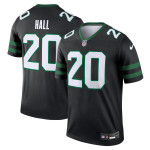 Men's New York Jets Breece Hall Legacy Black Alternate Legend Jersey