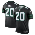 Men's New York Jets Breece Hall Legacy Black Alternate Legend Jersey