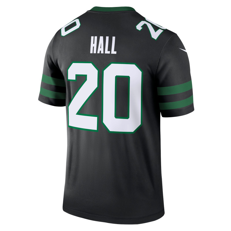 Men's New York Jets Breece Hall Legacy Black Alternate Legend Jersey