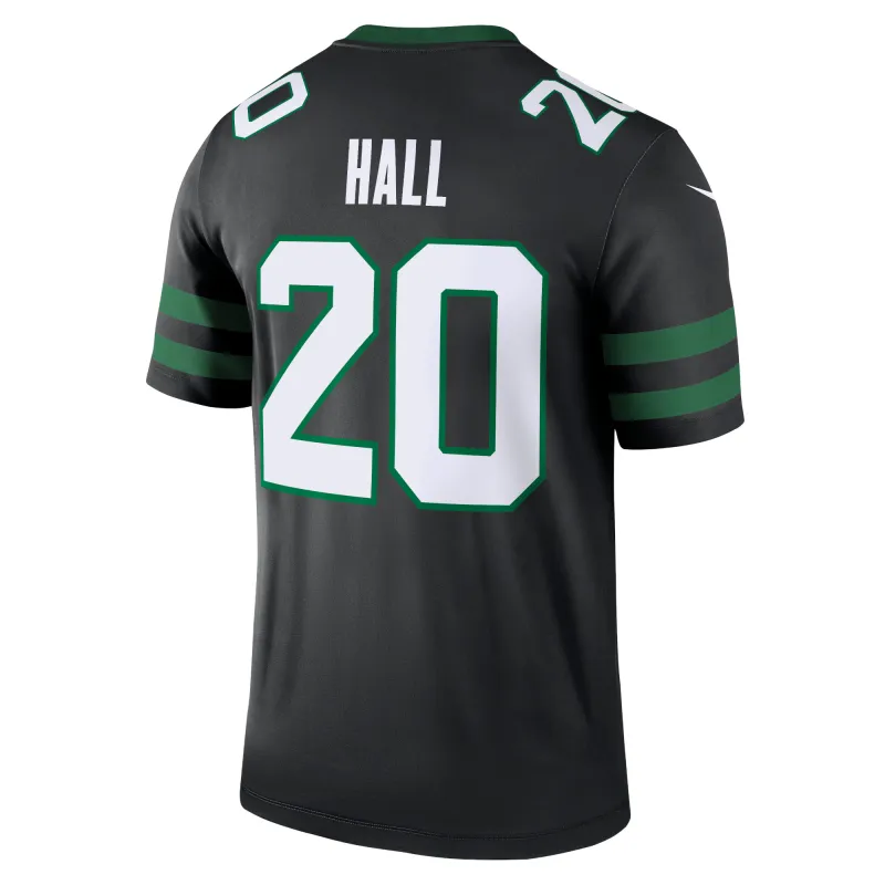 Men's New York Jets Breece Hall Legacy Black Alternate Legend Jersey
