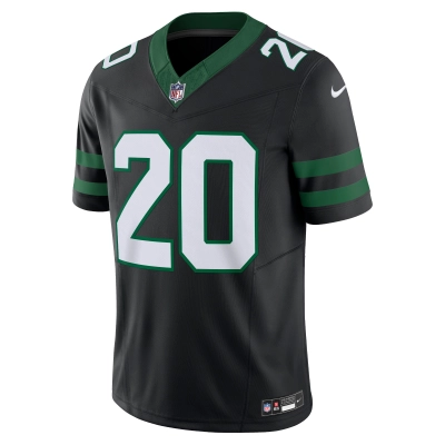 Men's New York Jets Breece Hall Legacy Black Alternate Vapor F.U.S.E. Limited Jersey 02