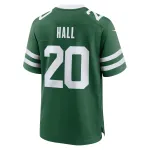 Men's New York Jets Breece Hall Legacy Green Game Jersey