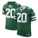 Men's New York Jets Breece Hall Legacy Green Legend Jersey