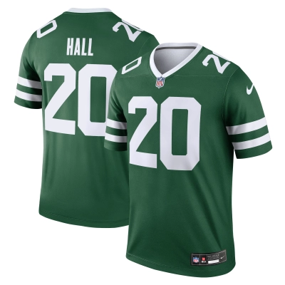Men's New York Jets Breece Hall Legacy Green Legend Jersey 01