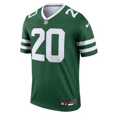Men's New York Jets Breece Hall Legacy Green Legend Jersey 02