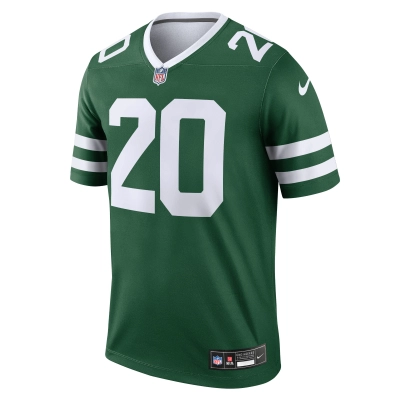 Men's New York Jets Breece Hall Legacy Green Legend Jersey 02