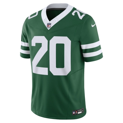 Men's New York Jets Breece Hall Legacy Green Vapor F.U.S.E. Limited Jersey 02