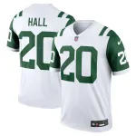 Men's New York Jets Breece Hall White Classic Alternate Legend Jersey