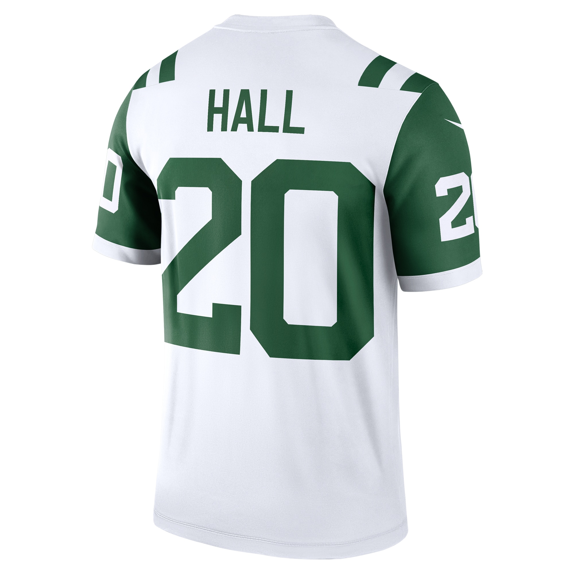 Men's New York Jets Breece Hall White Classic Alternate Legend Jersey