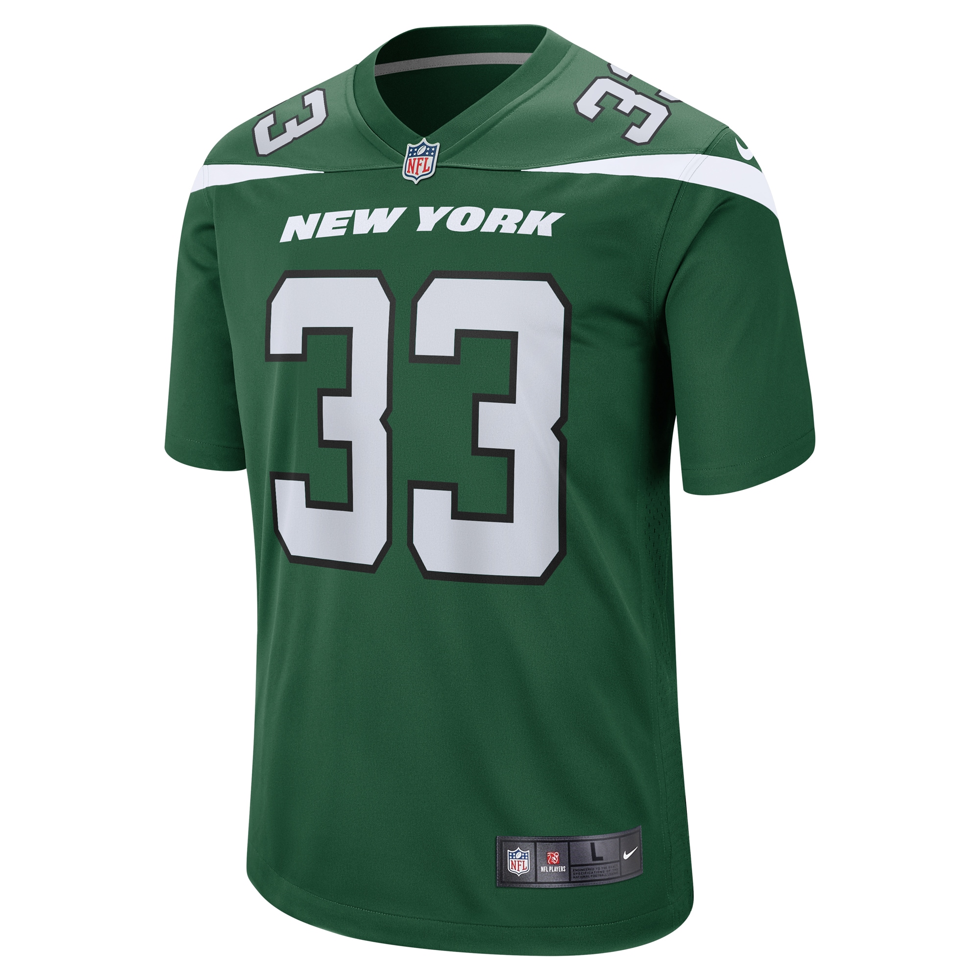 Men's New York Jets Dalvin Cook Gotham Green Game Player Jersey