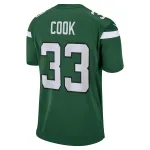 Men's New York Jets Dalvin Cook Gotham Green Game Player Jersey