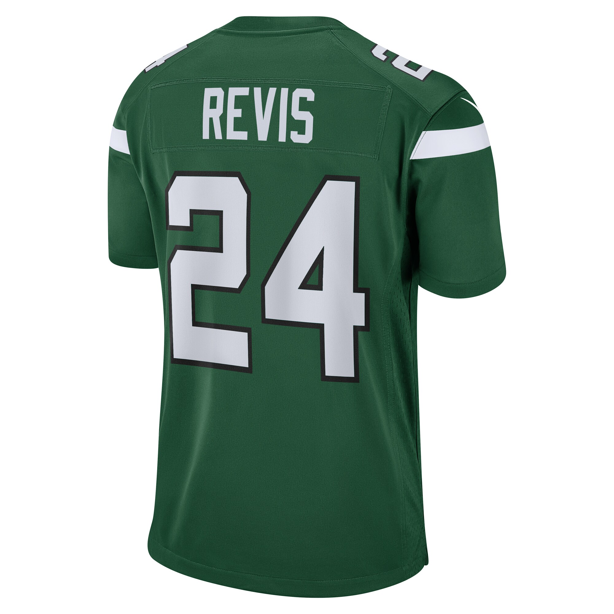 Men's New York Jets Darrelle Revis Gotham Green Retired Player Game Jersey