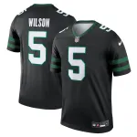 Men's New York Jets Garrett Wilson Legacy Black Alternate Legend Jersey