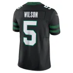 Men's New York Jets Garrett Wilson Legacy Black Alternate Vapor F.U.S.E. Limited Jersey