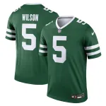 Men's New York Jets Garrett Wilson Legacy Green Legend Jersey