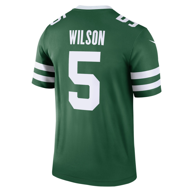 Men's New York Jets Garrett Wilson Legacy Green Legend Jersey