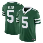 Men's New York Jets Garrett Wilson Legacy Green Vapor F.U.S.E. Limited Jersey