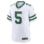 Men's New York Jets Garrett Wilson Legacy White Game Jersey