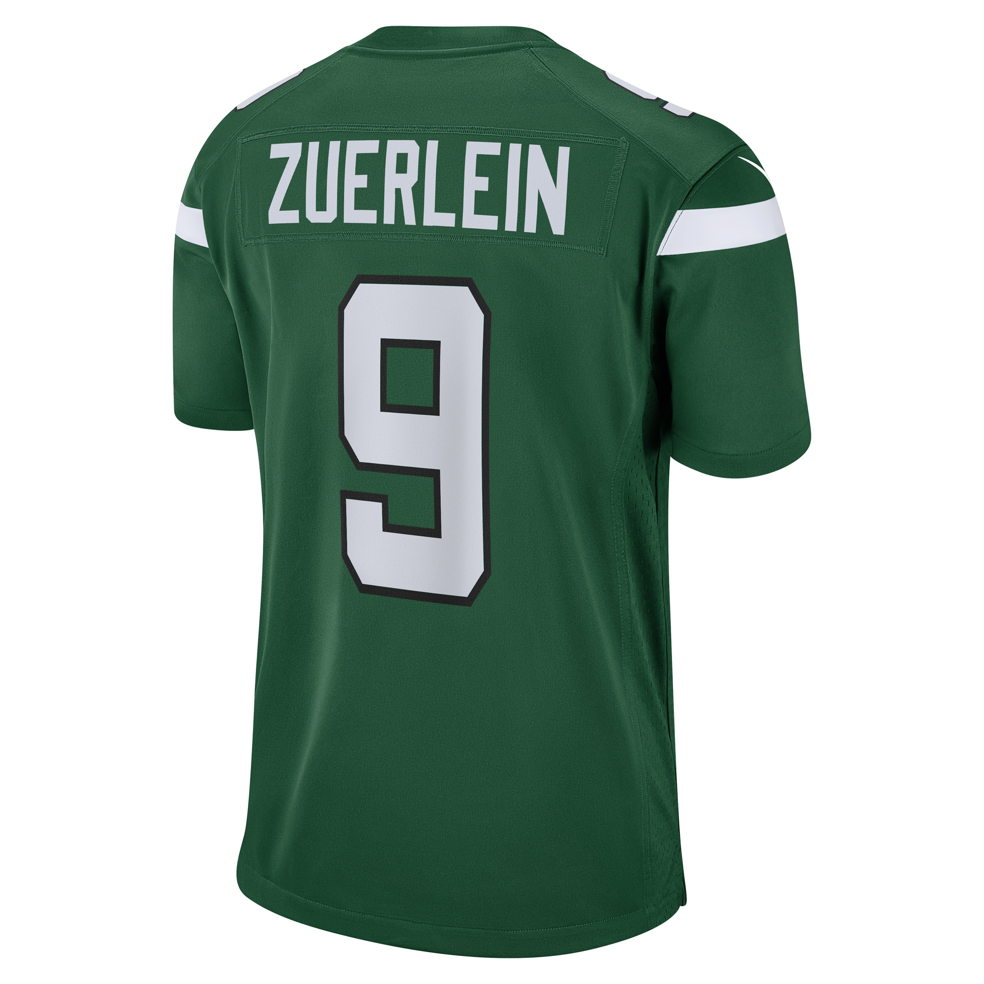 Men's New York Jets Greg Zuerlein Gotham Green Team Game Jersey
