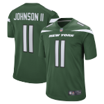 Men's New York Jets Jermaine Johnson II Gotham Green Game Jersey