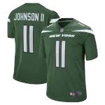 Men's New York Jets Jermaine Johnson II Gotham Green Game Jersey