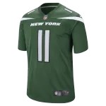 Men's New York Jets Jermaine Johnson II Gotham Green Game Jersey