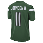 Men's New York Jets Jermaine Johnson II Gotham Green Game Jersey