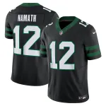 Men's New York Jets Joe Namath Legacy Black Alternate Vapor F.U.S.E. Limited Jersey