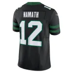 Men's New York Jets Joe Namath Legacy Black Alternate Vapor F.U.S.E. Limited Jersey