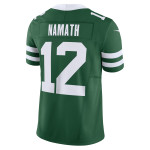 Men's New York Jets Joe Namath Legacy Green Vapor F.U.S.E. Limited Jersey