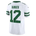 Men's New York Jets Joe Namath Legacy White Vapor F.U.S.E. Limited Jersey