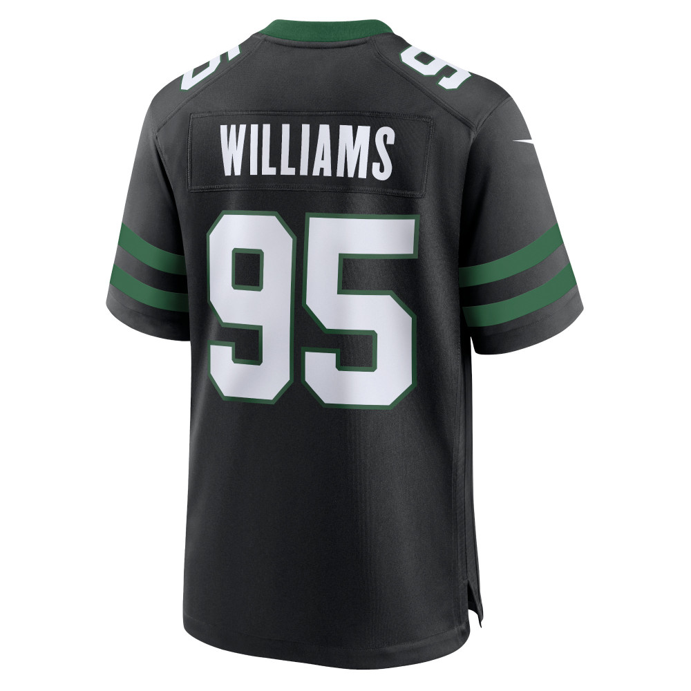 Men's New York Jets Quinnen Williams Legacy Black Alternate Game Jersey