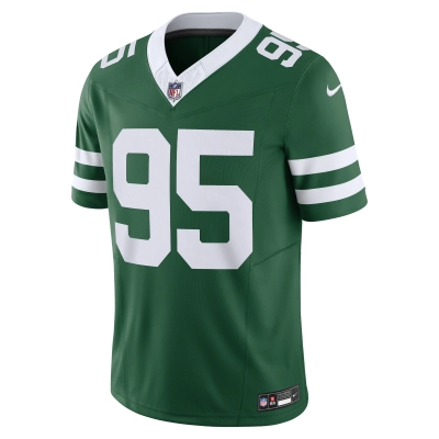 Men's New York Jets Quinnen Williams Legacy Green Vapor F.U.S.E. Limited Jersey 02