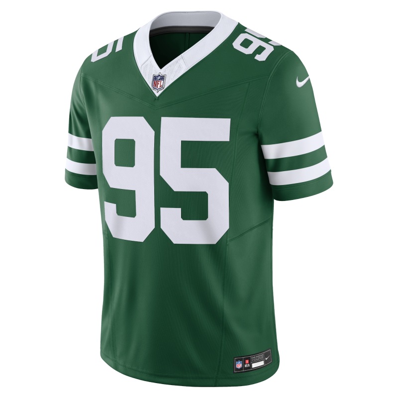 Men's New York Jets Quinnen Williams Legacy Green Vapor F.U.S.E. Limited Jersey