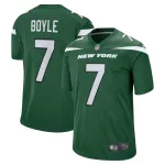 Men's New York Jets Tim Boyle Gotham Green Game Jersey