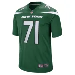 Men's New York Jets Wes Schweitzer Green Game Jersey