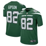 Men's New York Jets Xavier Gipson Gotham Green Team Game Jersey