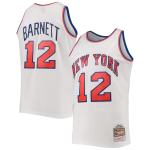 Men's New York Knicks Dick Barnett White 1969/70 Hardwood Classics Swingman Jersey