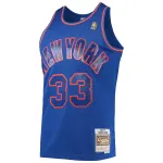 Men's New York Knicks Patrick Ewing Blue 1996/97 Hardwood Classics Swingman Jersey