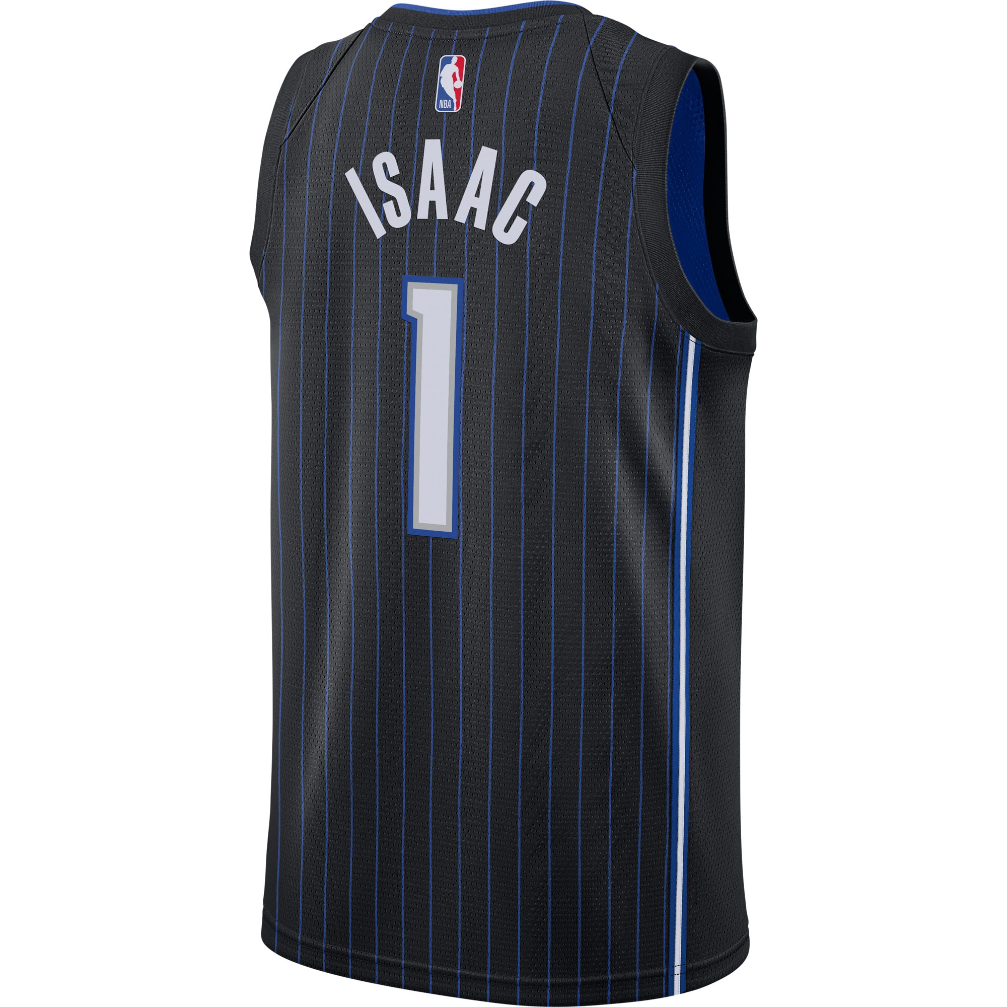 Men's Orlando Magic Jonathan Isaac Black Swingman Jersey - Icon Edition