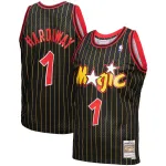 Men's Orlando Magic Penny Hardaway Black 1994-95 Hardwood Classics Reload 3.0 Swingman Jersey