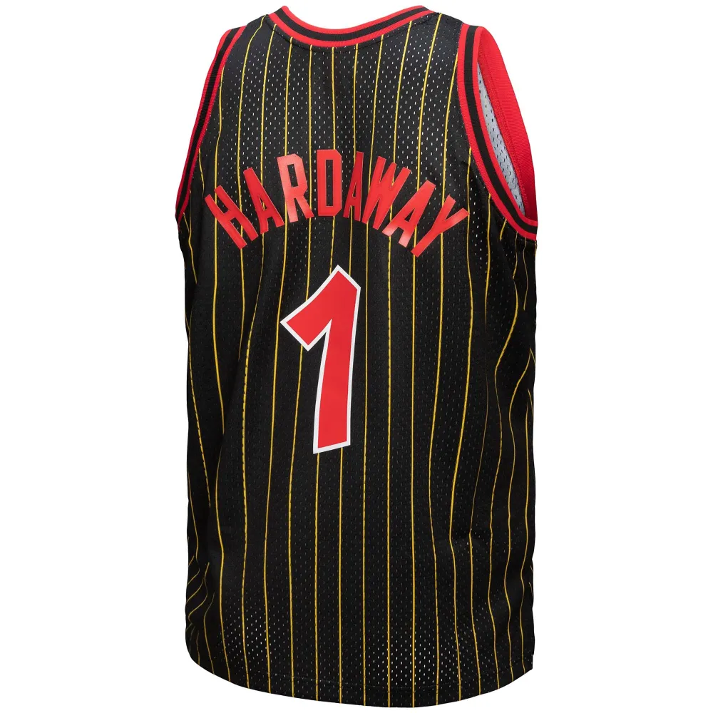 Men's Orlando Magic Penny Hardaway Black 1994-95 Hardwood Classics Reload 3.0 Swingman Jersey