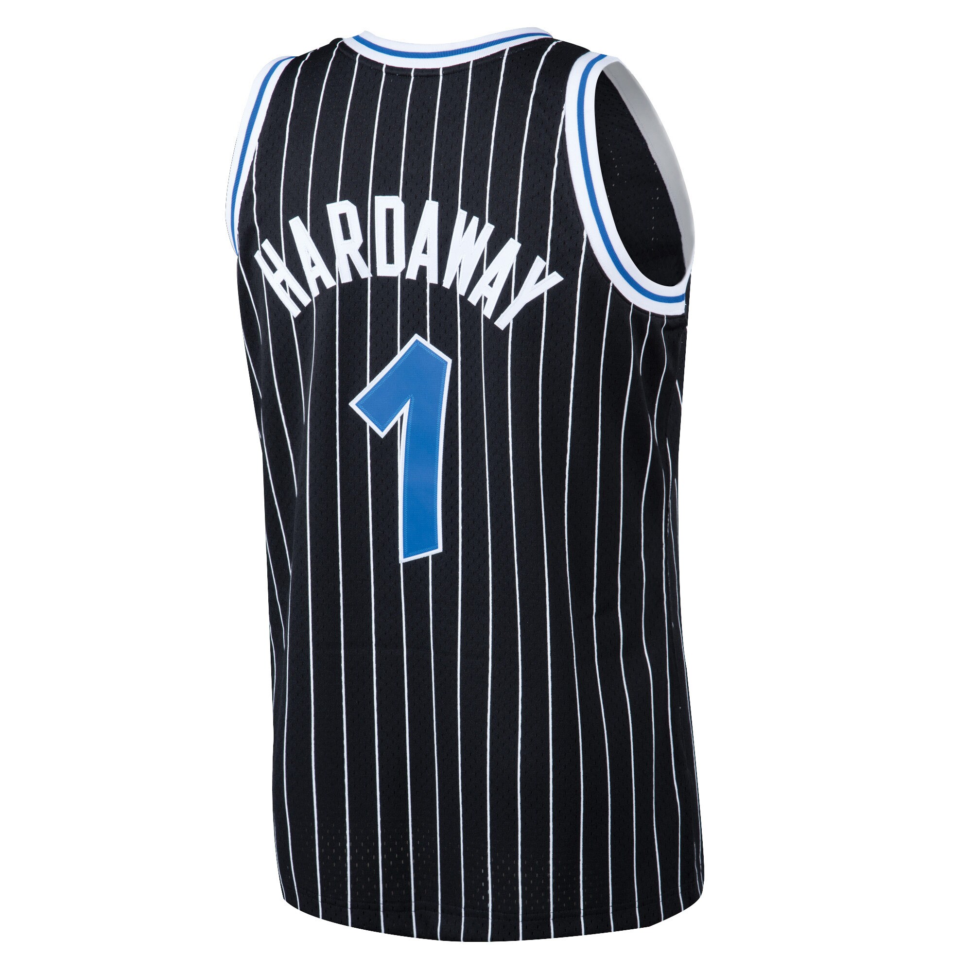 Men's Orlando Magic Penny Hardaway Black Hardwood Classics Swingman Jersey