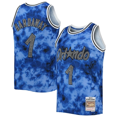 Men's Orlando Magic Penny Hardaway Blue 1994/95 Galaxy Swingman Jersey 01