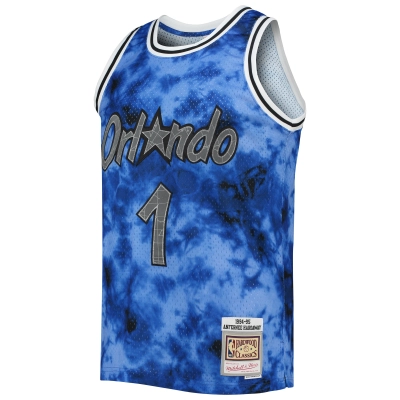 Men's Orlando Magic Penny Hardaway Blue 1994/95 Galaxy Swingman Jersey 02