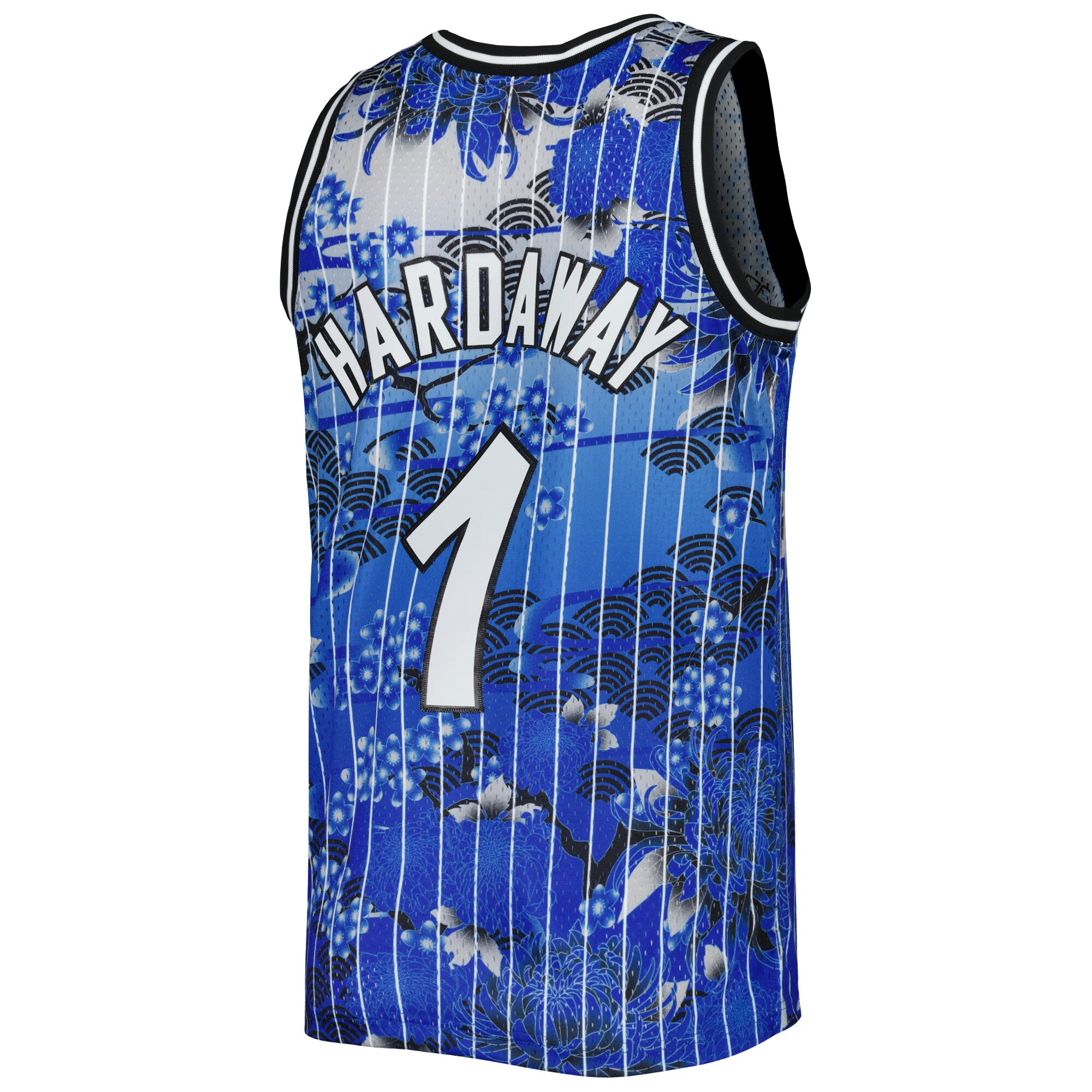 Men's Orlando Magic Penny Hardaway Blue 1994/95 Hardwood Classics Lunar New Year Swingman Jersey
