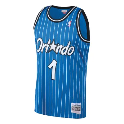 Men's Orlando Magic Penny Hardaway Blue 1994/95 Hardwood Classics Swingman Jersey 02
