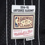 Men's Orlando Magic Penny Hardaway Blue/Black Hardwood Classics 1994/95 Split Swingman Jersey