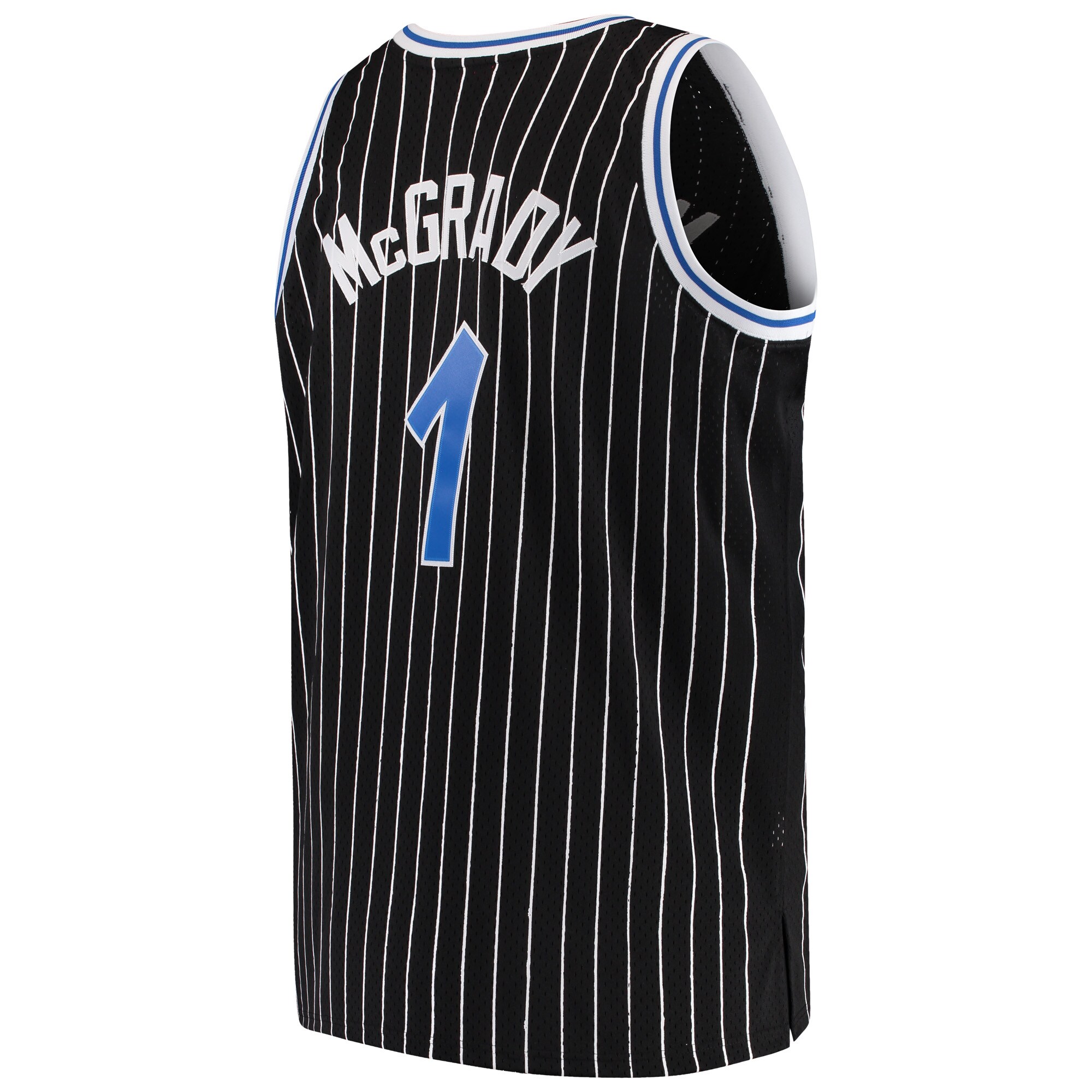 Men's Orlando Magic Tracy McGrady Black 2003/04 Big & Tall Hardwood Classics Swingman Jersey