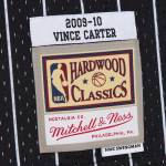 Men's Orlando Magic Vince Carter Black 2009/10 Hardwood Classics Swingman Jersey